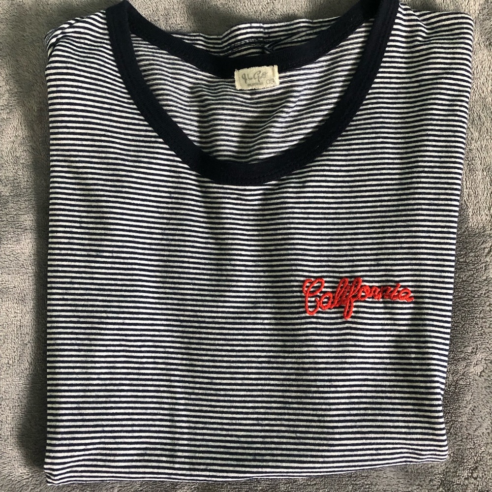 Brandy Melville striped California tee